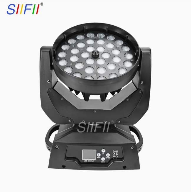 36 X 10W RGBW (4in1) LED Zoom Moving Head 