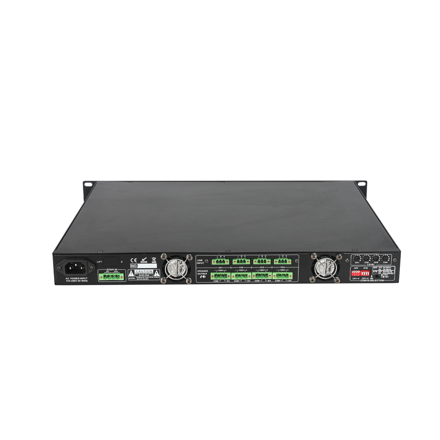 FTD 4 Kanallı Class-D Amplifikatör