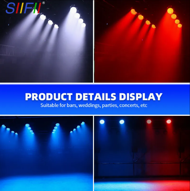 37 × 40W RGBW Wash / Beam / Moving Head