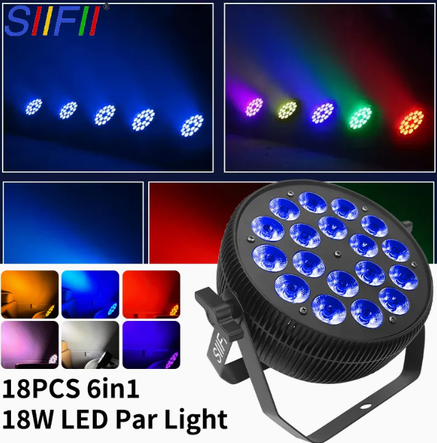 18 × 18 W Led Par