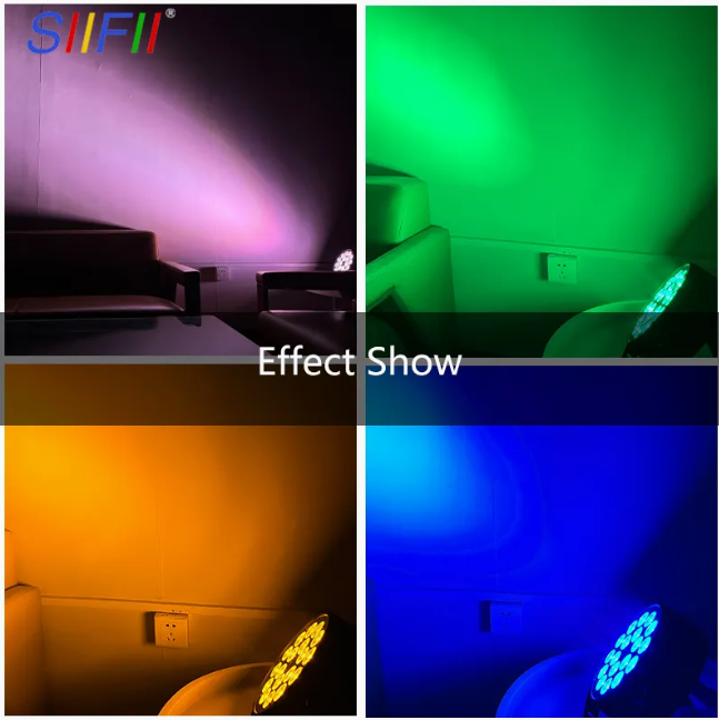 18 × 18 W Led Par
