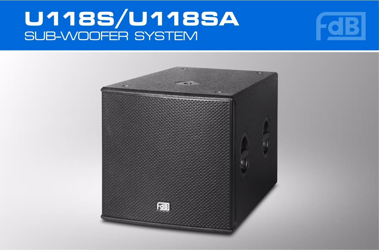 1×18″ Active Subwoofer
